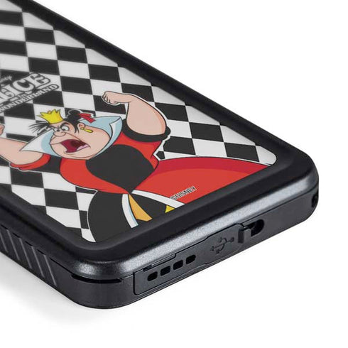 Disney Alice in Wonderland Queen of Hearts Off with their Head! Galaxy S24 Waterproof Case